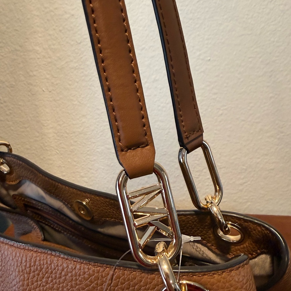 Michael Kors Leather Shoulder Bag - Picture 4 of 8